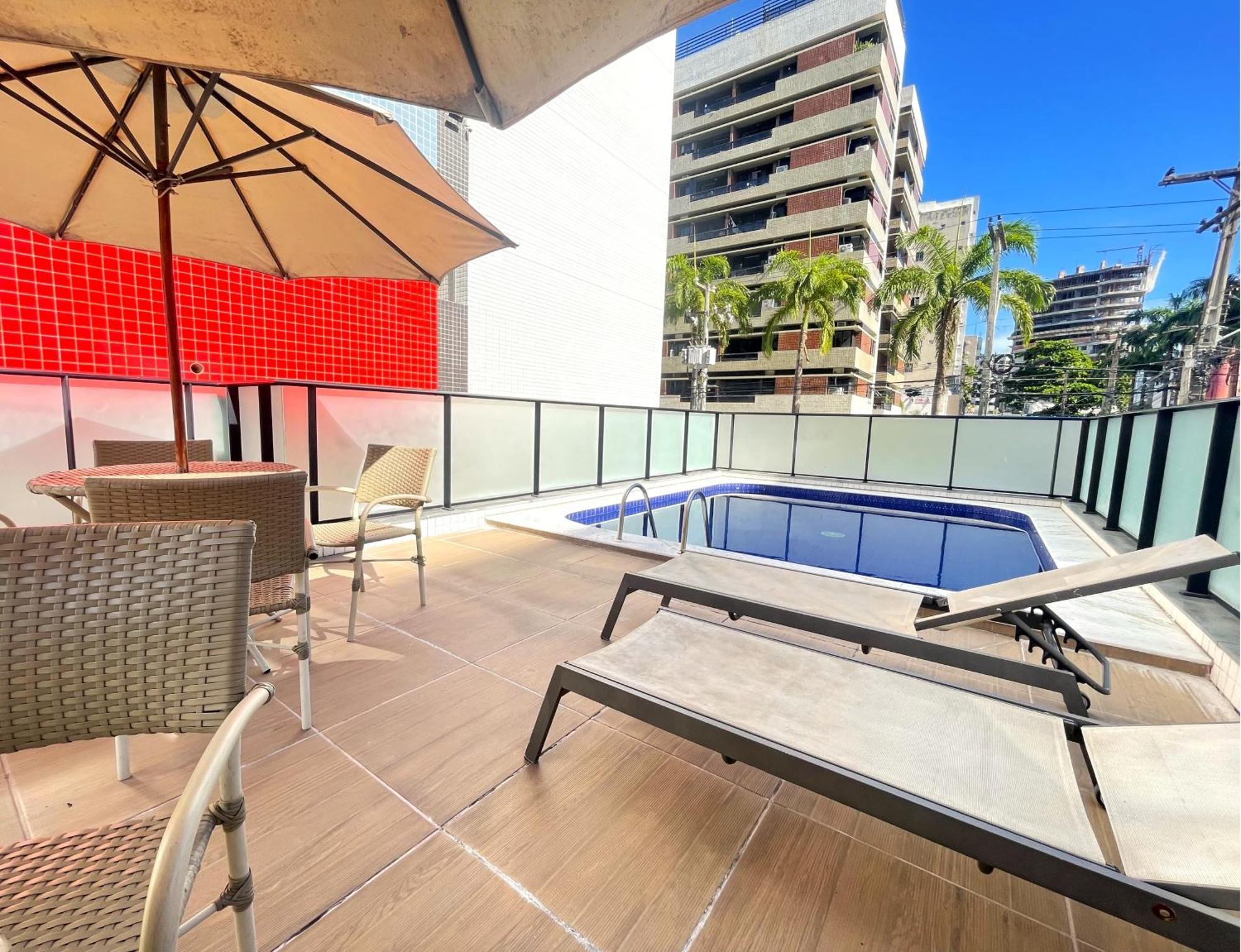 Apto 250M Da Praia Em Ponta Verde I Piscina I Garagem 709 Maceió Екстериор снимка