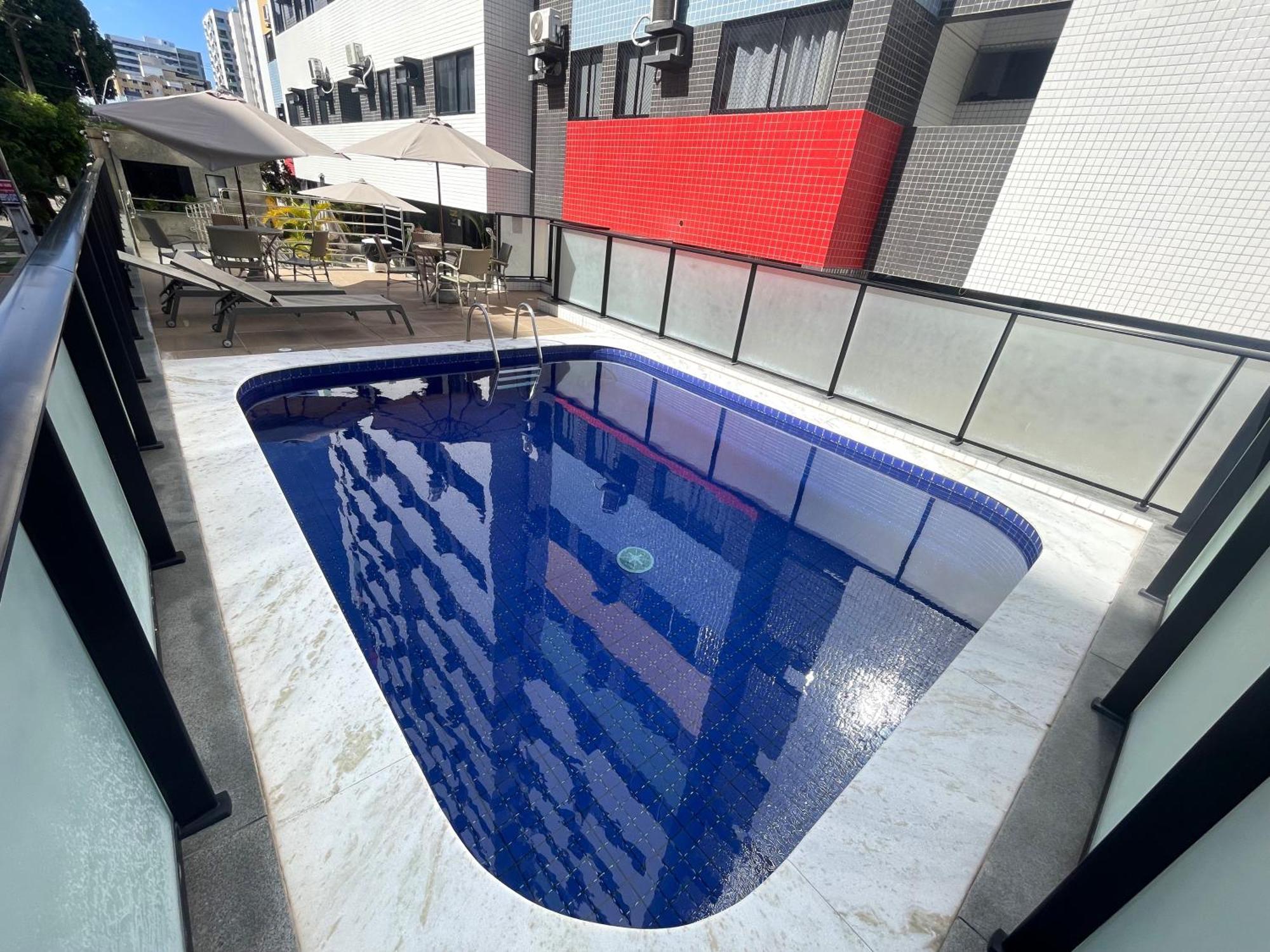 Apto 250M Da Praia Em Ponta Verde I Piscina I Garagem 709 Maceió Екстериор снимка